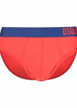 Dsquared2 трусы-брифы с логотипом