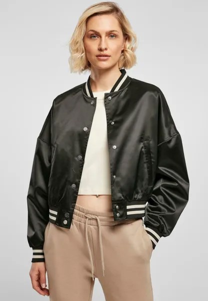 Бомбер Urban Classics Oversized, черный