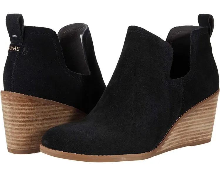 Ботинки TOMS Kallie, цвет Black Suede