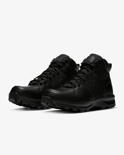 Ботинки Nike MANOA Mens Black 456975-001 на шнуровке
