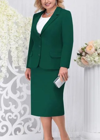 Костюм Ninele-2216/1 В цвете: Зеленый; Размеры: 56,58,60,62,54