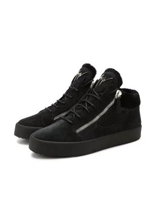 Замшевые кеды Cole Giuseppe Zanotti Design