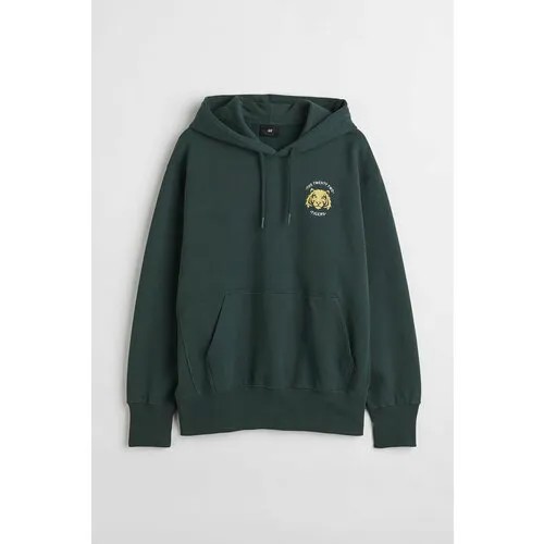 Худи H&M, размер XS, зеленый
