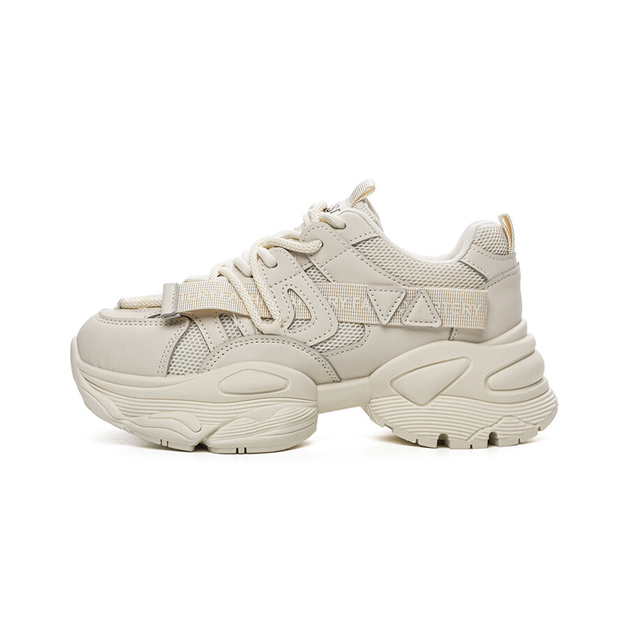 Кроссовки Evil lions Chunky Sneakers Women's Low-top, бежевый