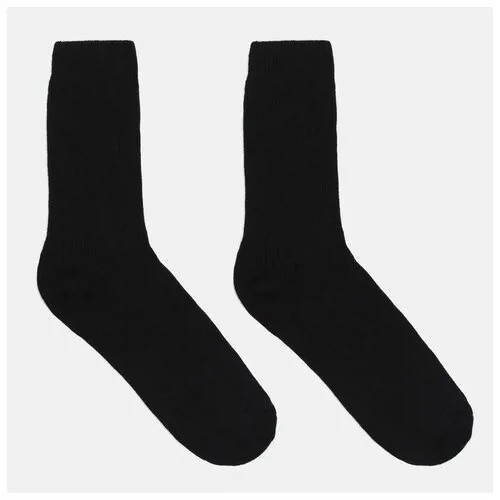 Мужские носки RusExpress, классические, размер 27, черный