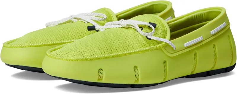 Лоферы Braided Lace Loafer SWIMS, цвет Citron