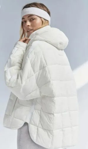 Складной пуловер Free People Movement Pippa Куртка-пуховик большого размера белого цвета L НОВИНКА