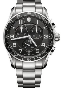 Швейцарские наручные  мужские часы Victorinox Swiss Army 241650. Коллекция Chrono Classic