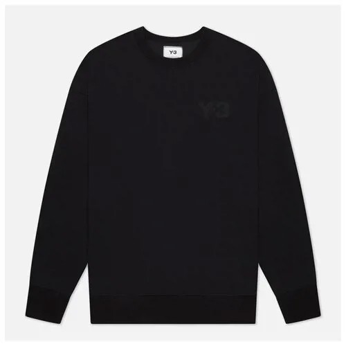 Мужская толстовка Y-3 Classic Chest Logo Y-3 Crew Neck чёрный, Размер XS