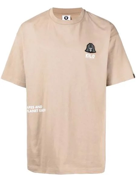 AAPE BY *A BATHING APE® футболка с логотипом