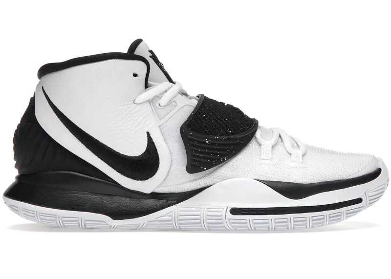 Мужские смокинг Nike Kyrie Irving 6 ТБ белый черный Oreo Panda CK5869-101 размер 14