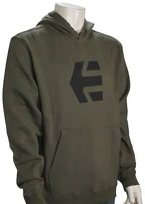 Пуловер с капюшоном Etnies Classic Icon — Военный — Новинка