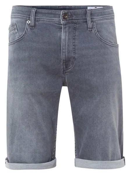 Тканевые шорты Cross Jeans LEOM regular/straight, серый