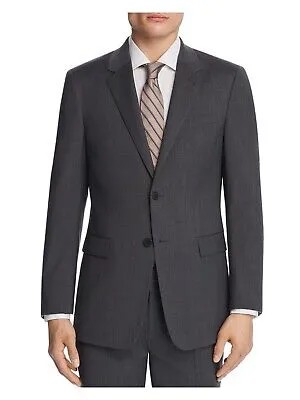 Мужской однобортный пиджак THEORY Chambers GreySlim Fit Stretch Blazer Jacket 46R