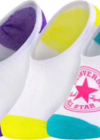 Носки женские Converse MFC No show stamp, 3 пары, размер 35-38