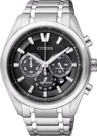 Японские наручные  мужские часы Citizen CA4010-58E. Коллекция Super Titanium