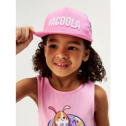 Кепка Acoola, размер 54, розовый