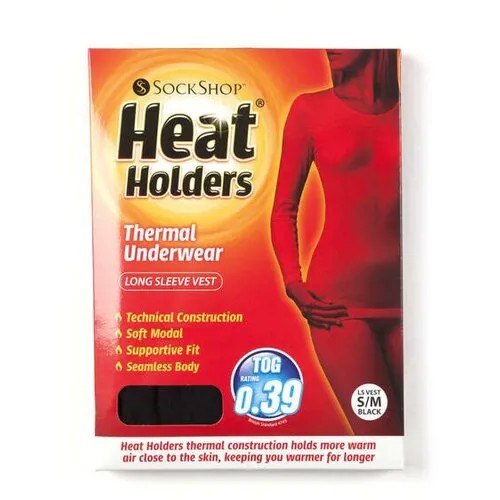 Термобелье верх Heat Holders, размер 50-54, черный