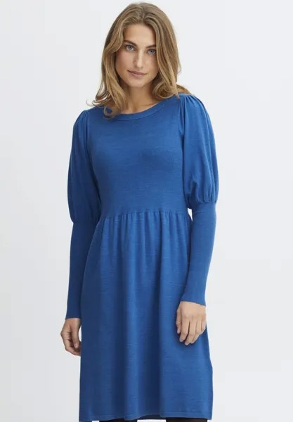 Вязаное платье Fransa, синий