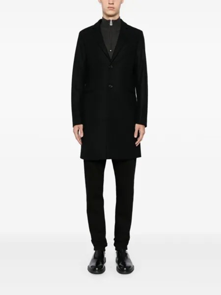 PS Paul Smith пальто из смесовой шерсти, черный