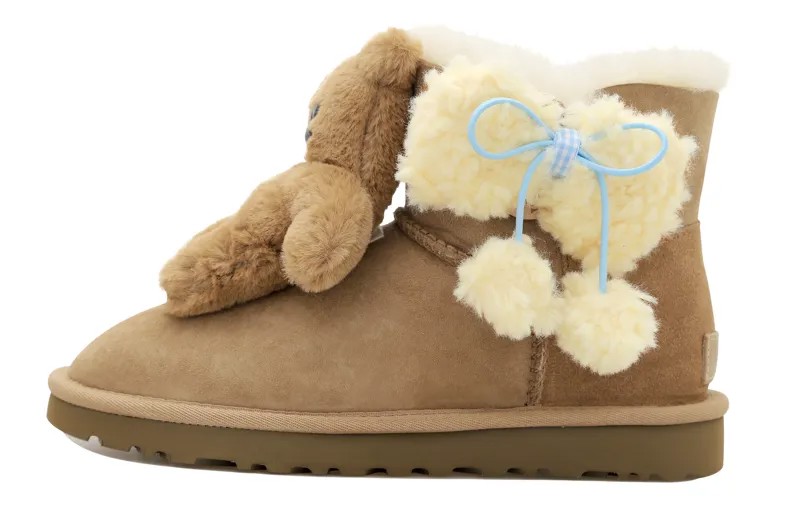 CLASSIC MINI Зимние ботинки женские каштановые Ugg