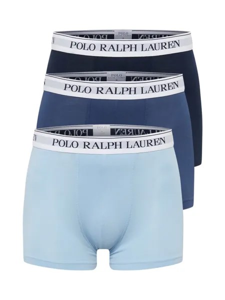 Боксеры Polo Ralph Lauren CLASSIC, морской синий/темно-синий/светло-синий