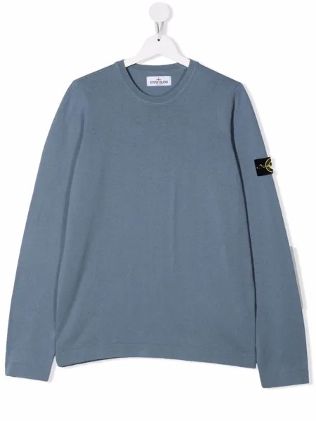 Stone Island Junior толстовка с нашивкой Compass