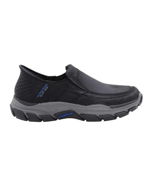Классические мокасины мужские. Skechers, черный