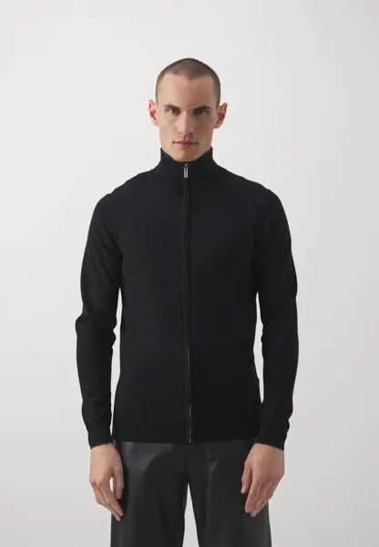 Кардиган КУРТКА НА МОЛНИИ KARL LAGERFELD, черный