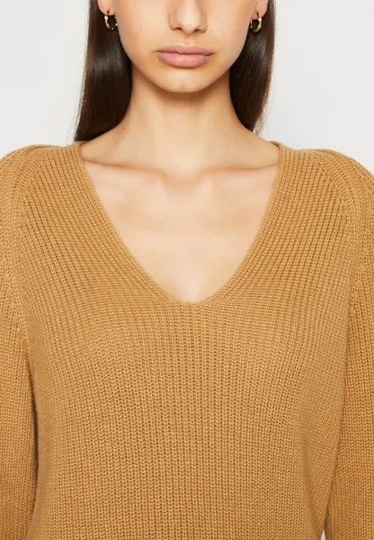 Свитер Longsleeve V-Neck Marc O'Polo, соленая карамель