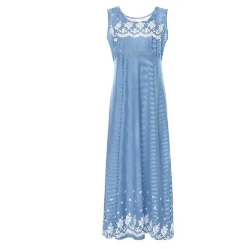 Сарафан LOVETEX.STORE, размер 54, голубой