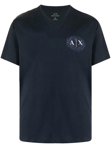 Armani Exchange футболка с логотипом