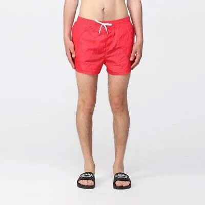 Костюм Мужчина Dsquared2 Shorts D2 Monogram Boxer Shorts Sea Sponge Coral