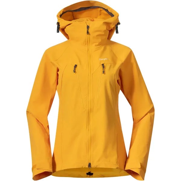 Женская куртка из софтшелла Tind Bergans, желтый