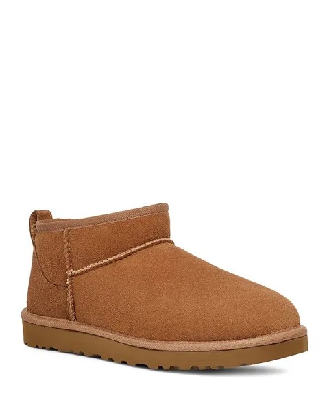 Угги мужские UGG Classic Ultra Miniк, коричневый