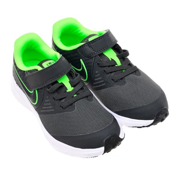 Кроссовки Star Runner на шнуровке и липучке Nike детские