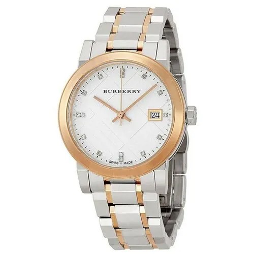 Наручные часы Burberry The City BU9127, серебряный, золотой