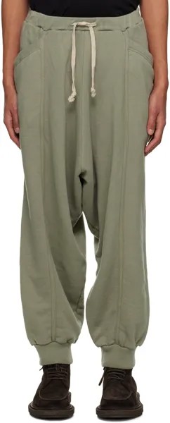 Серо-коричневые брюки для отдыха с завязками O-Project Jan-Jan Van Essche