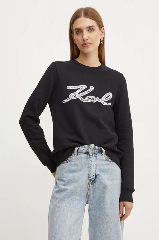 Толстовка Karl Lagerfeld, черный