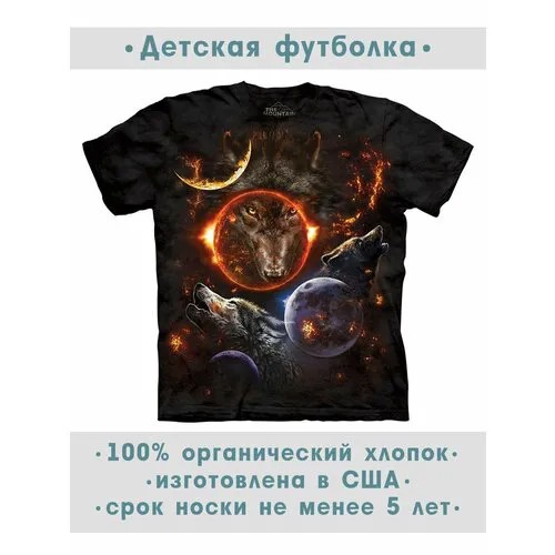 Футболка The Mountain, размер S-Y, черный