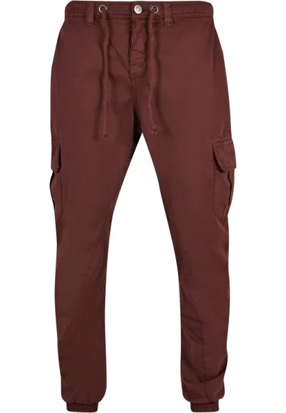 Зауженные брюки-карго Urban Classics, вишнево-красный