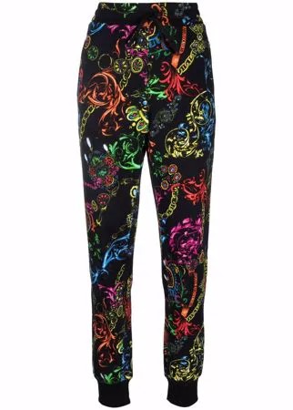 Versace Jeans Couture спортивные брюки с принтом Regalia Baroque