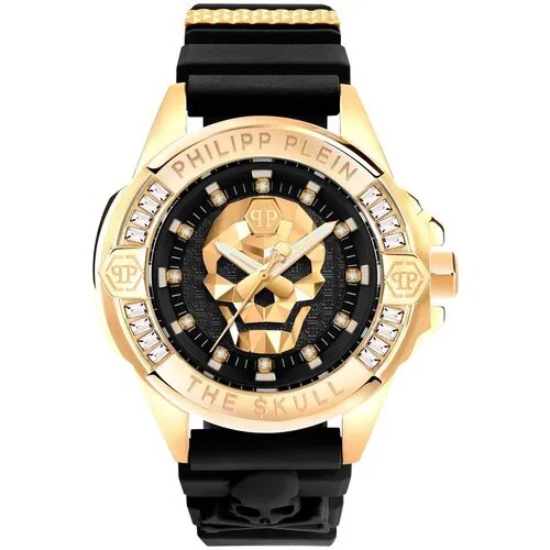 Наручные часы PHILIPP PLEIN The Skull, зеленый, черный