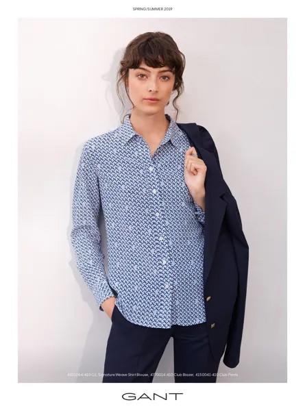 Женский жакет Gant, синий