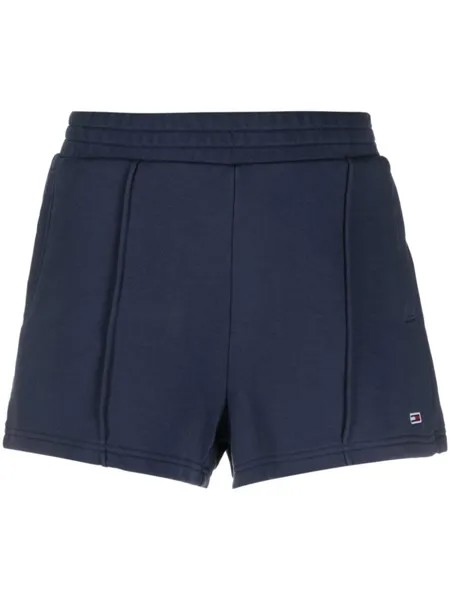 Tommy Jeans шорты с нашивкой-логотипом, синий
