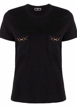 Elisabetta Franchi футболка с принтом