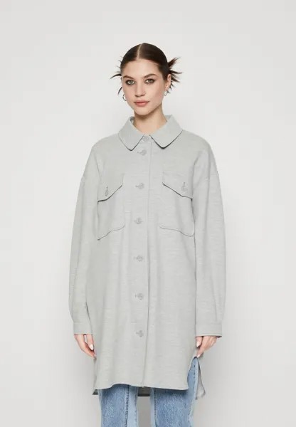 Короткое пальто VMEMMA ROSIE SHIRT COAT Vero Moda, цвет light grey melange