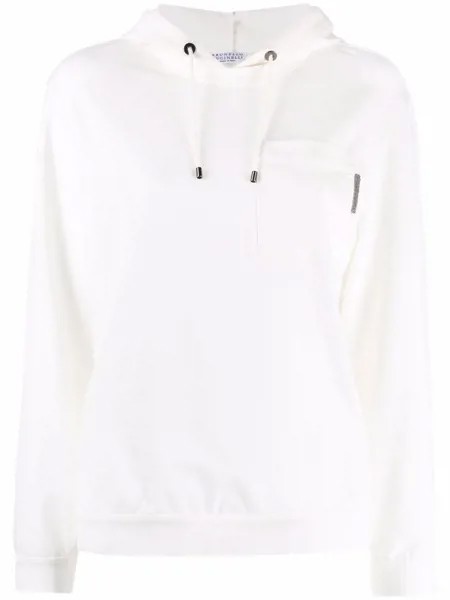 Brunello Cucinelli худи с декором Monili
