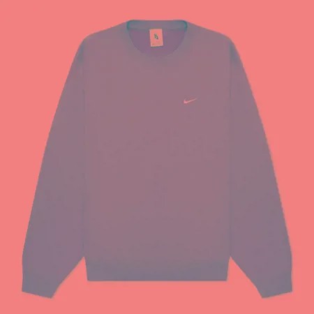Мужская толстовка Nike NRG Solo Swoosh Crew Fleece, цвет оливковый, размер M
