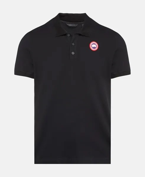 Рубашка поло Canada Goose, черный